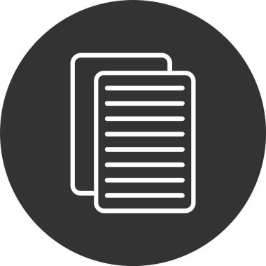 Notlar Satır Tersine Döndürülmüş Simge