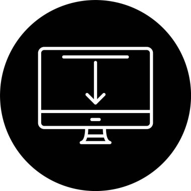 Arayüz Satırı Tersine Çevrilmiş Simge