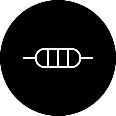 Direnç Satırı Tersine Çevrilmiş Simge