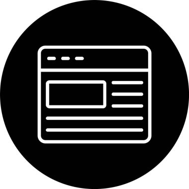 Tarayıcı Satırı Tersine Çevrilmiş Simge