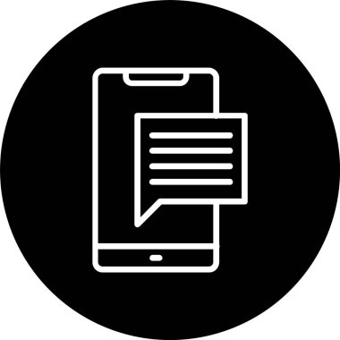 Telefon Hattı Tersine Çevrilmiş Simge