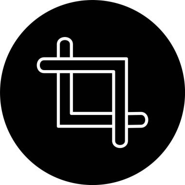 Kırpılmış Satır Tersine Çevrilmiş Simge