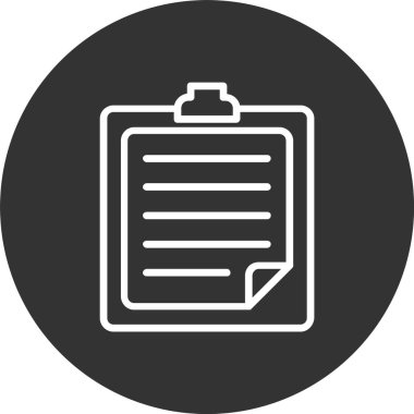 Pano Satırı Tersine Çevrilmiş Simge