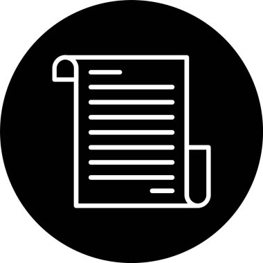 Harf Satırı Tersine Çevrilmiş Simge