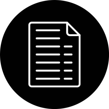 Belgeler Satırı Tersine Çevrilmiş Simge