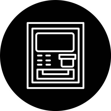 Atm Satırı Tersine Çevrilmiş Simge