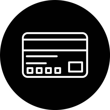 Visa Kart Satırı Tersine Çevrilmiş Simge