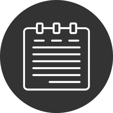 Not Satırı Tersine Çevrilmiş Simge