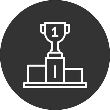 Rekabet Satırı Tersine Çevrilmiş Simge