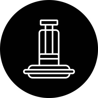 Hava Hattı Tersine Çevrilmiş Simge