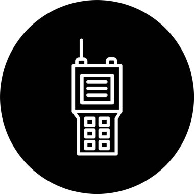 Telsiz Hattı Tersine Çevrilmiş Simge