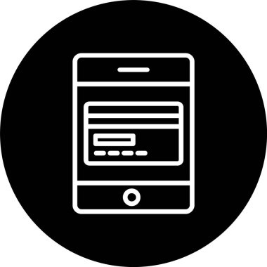 Kart Ödeme Satırı Tersine Çevrilmiş Simge