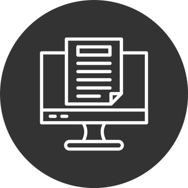 Öğrenme Satırı Tersine Döndürülmüş Simge