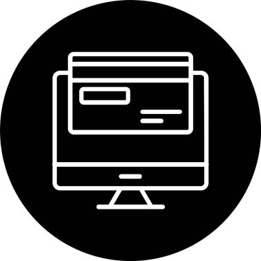 Çevrimiçi Ödeme Satırı Tersine Çevrimiçi Simge