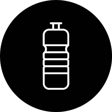 Su Şişe Hattı Tersine Çevrilmiş Simge