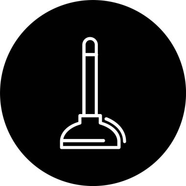 Pompa Çizgisi Tersine Çevrilmiş Simge