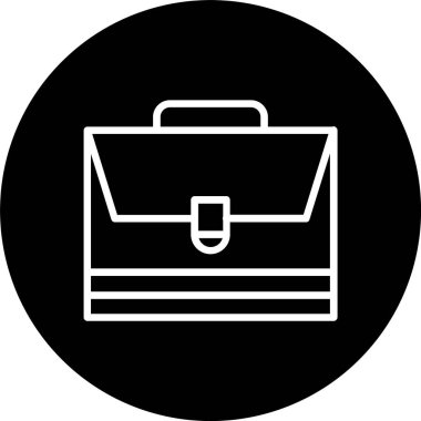 Evrak çantası Satırı Tersine Çevrilmiş Simge