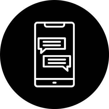 Sohbet Satırı Tersine Çevrilmiş Simge