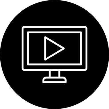 Akıllı TV Satırı Tersine Çevrilmiş Simge