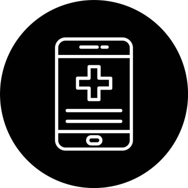 Sağlık Denetimi Satırı Tersine Çevrilmiş Simge