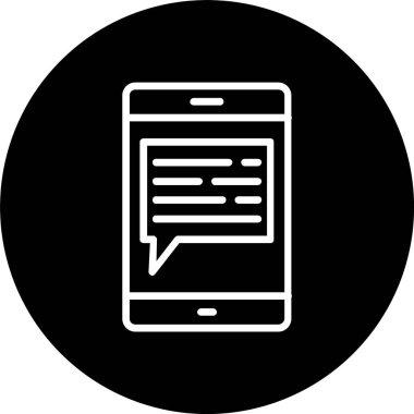 İleti Satırı Tersine Çevrilmiş Simge