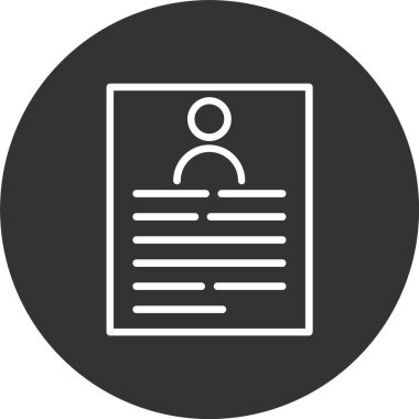 Belge Satırı Tersine Çevrilmiş Simge