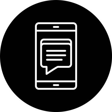 Sohbet Satırı Tersine Çevrilmiş Simge