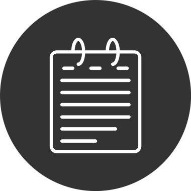 Notlar Satır Tersine Döndürülmüş Simge