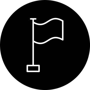 Bayrak Satırı Tersine Çevrilmiş Simge