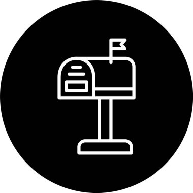 Posta Kutusu Satırı Tersine Çevrilmiş Simge