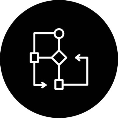 Akış Çizelgesi Tersine Çevrilmiş Simge