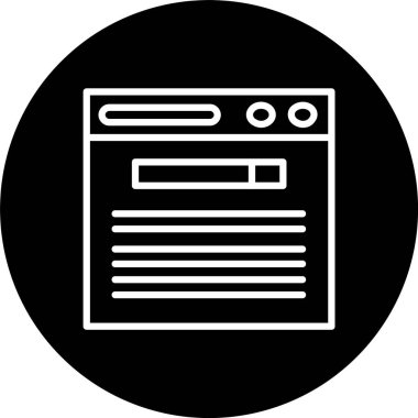 Tarayıcı Satırı Tersine Çevrilmiş Simge