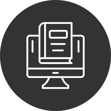 E Öğrenme Satırı Tersine Çevrilmiş Simge