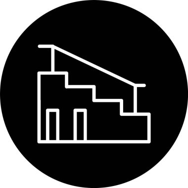 Merdiven Hattının Tersine Çevrilmiş Simgesi