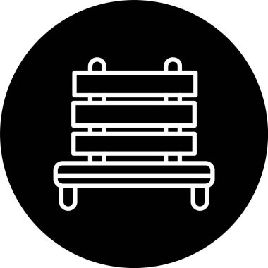 Kenar Çizgisi Tersine Döndürülmüş Simge