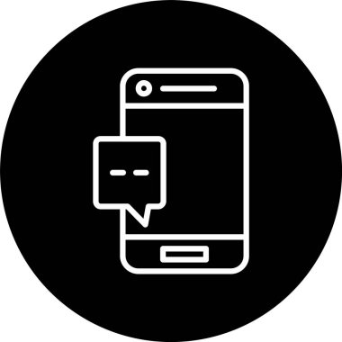 Sohbet Satırı Tersine Çevrilmiş Simge