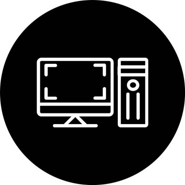 Bilgisayar Satırı Tersine Döndürülmüş Simge