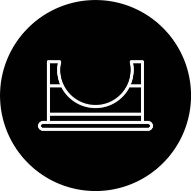 Kaykay Parkı Satırı Tersine Döndürülmüş Simge