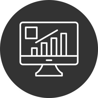 Büyüme Çizgisi Tersine Çevrilmiş Simge