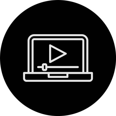 Video Oynatıcı Satırı Tersine Çevrilmiş Simge