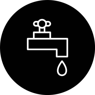 Musluk Satırı Tersine Çevrilmiş Simge