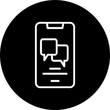 İleti Satırı Tersine Çevrilmiş Simge