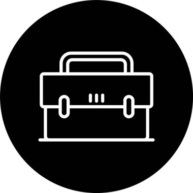 Evrak çantası Satırı Tersine Çevrilmiş Simge