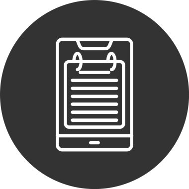 Not Satırı Tersine Çevrilmiş Simge