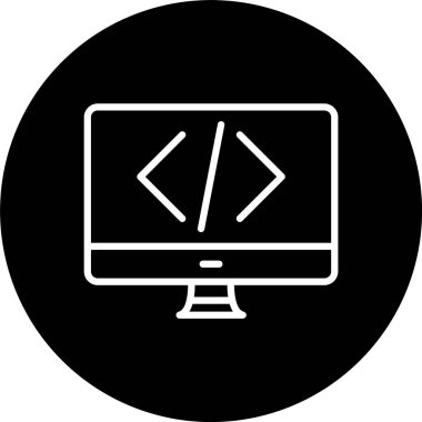 Kodlama Satırı Tersine Döndürülmüş Simge