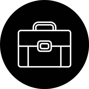 Evrak çantası Satırı Tersine Çevrilmiş Simge