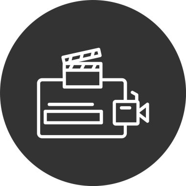 Entertainment Line Tersine Çevirilmiş Simge