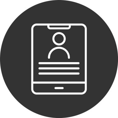 Kayıt Satırı Tersine Çevrilmiş Simge