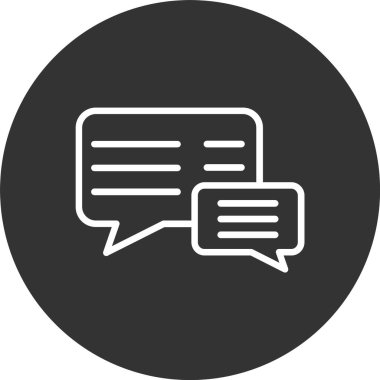 İletişim Satırı Tersine Çevrilmiş Simge