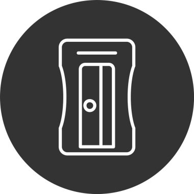 Keskinleştirici Satır Tersine Döndürülmüş Simge